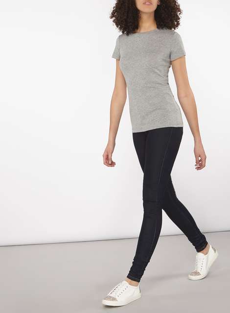 **Tall Grey Cotton T-Shirt